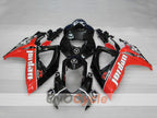 Spritzguss-Verkleidungssatz für GSX R600 06-07 - Rot, Schwarz - Jordan #OYO87901505