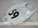 Spritzguss-Verkleidungssatz für GSX R600 06-07 - Blau, Weiß - Jordan #OYO87901507