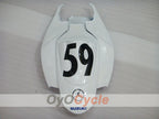 Spritzguss-Verkleidungssatz für GSX R600 06-07 - Blau, Weiß - Jordan #OYO87901507