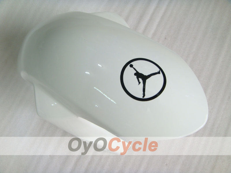 Spritzguss-Verkleidungssatz für GSX R600 06-07 - Grün, Weiß - Jordan #OYO87901508