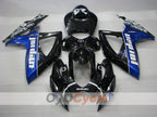 Spritzguss-Verkleidungssatz für GSX R600 06-07 - Blau, Schwarz - Jordan #OYO87901509