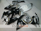 Einspritzverkleidungssatz für 06-07 GSX R600 - Weiß, Schwarz - Lucky Strike, MICHELIN, MOTUL #OYO87901515