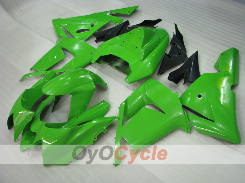 Einspritzverkleidungssatz für 04-05 NINJA ZX-10R - Grün, Schwarz - Werksdesign #OYO87901516