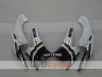Einspritzverkleidungssatz für 06-07 GSX R600 - Weiß, Schwarz - Lucky Strike, MICHELIN, MOTUL #OYO87901517