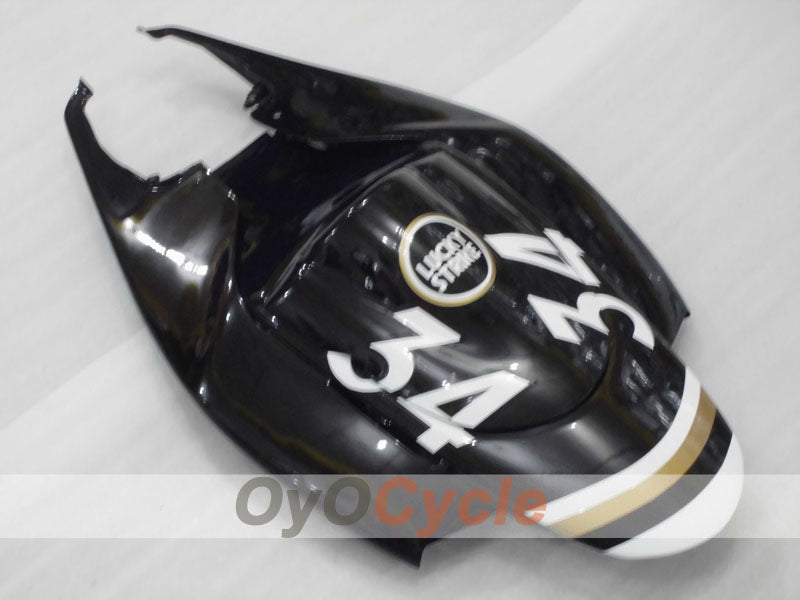Einspritzverkleidungssatz für 06-07 GSX R600 - Weiß, Schwarz - Lucky Strike, MICHELIN, MOTUL #OYO87901517