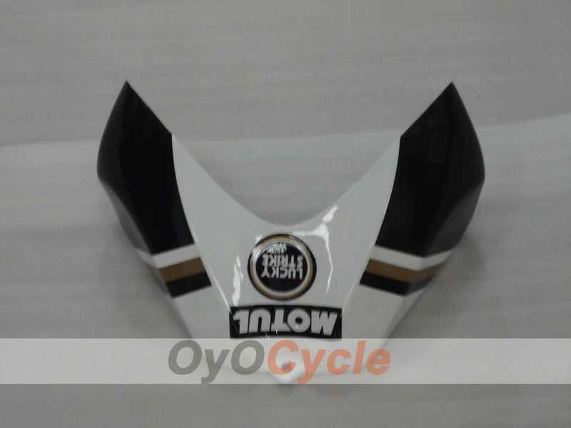 Einspritzverkleidungssatz für 06-07 GSX R600 - Weiß, Schwarz - Lucky Strike, MICHELIN, MOTUL #OYO87901517