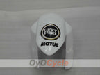Einspritzverkleidungssatz für 06-07 GSX R600 - Weiß, Schwarz - Lucky Strike, MICHELIN, MOTUL #OYO87901517