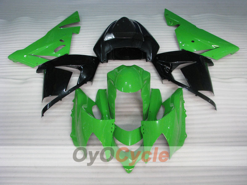 Einspritzverkleidungssatz für 04-05 NINJA ZX-10R - Grün, Schwarz - Werksdesign #OYO87901518 Zweitbild