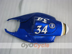Einspritzverkleidungssatz für 06-07 GSX R600 - Blau, Weiß - Lucky Strike, MICHELIN, MOTUL #OYO87901519