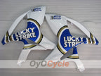 Einspritzverkleidungssatz für 06-07 GSX R600 - Blau, Weiß - Lucky Strike, MICHELIN, MOTUL #OYO87901519