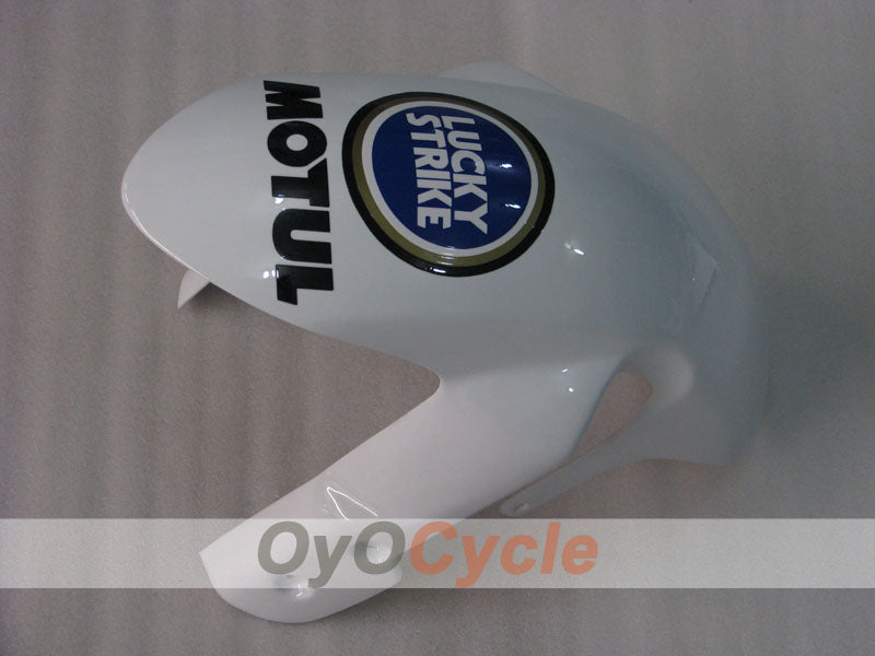 Einspritzverkleidungssatz für 06-07 GSX R600 - Blau, Weiß - Lucky Strike, MICHELIN, MOTUL #OYO87901519
