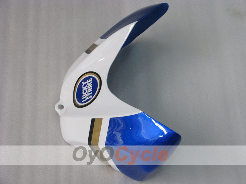 Einspritzverkleidungssatz für 06-07 GSX R600 - Blau, Weiß - Lucky Strike, MICHELIN, MOTUL #OYO87901519