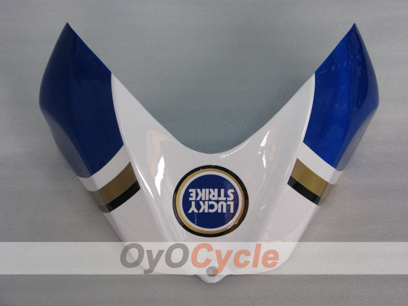 Einspritzverkleidungssatz für 06-07 GSX R600 - Blau, Weiß - Lucky Strike, MICHELIN, MOTUL #OYO87901519