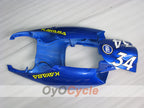 Einspritzverkleidungssatz für 06-07 GSX R600 - Blau, Weiß - Lucky Strike, MICHELIN, MOTUL #OYO87901519