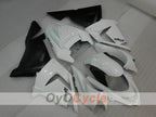 Einspritzverkleidungssatz für 04-05 NINJA ZX-10R - Weiß, Schwarz - Werksdesign #OYO87901522