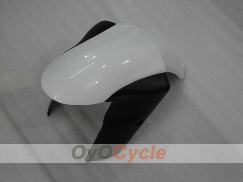 Einspritzverkleidungssatz für 04-05 NINJA ZX-10R - Weiß, Schwarz - Werksdesign #OYO87901522