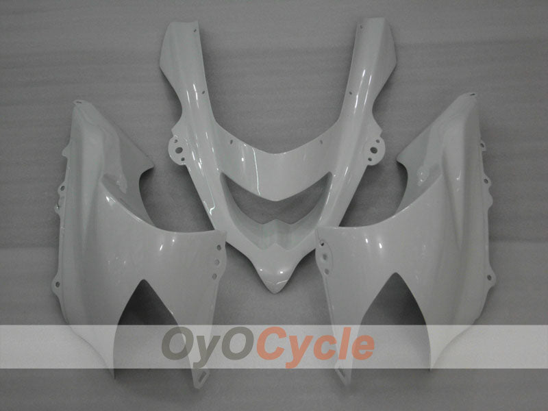 Einspritzverkleidungssatz für 04-05 NINJA ZX-10R - Weiß, Schwarz - Werksdesign #OYO87901522