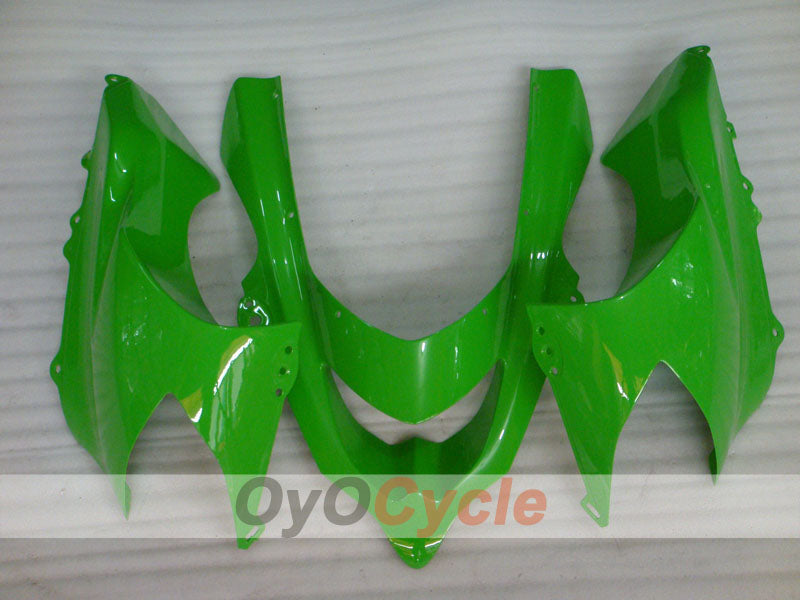 Verkleidungssatz für 04-05 NINJA ZX-10R - Grün, Schwarz - Werksdesign #OYO87901528