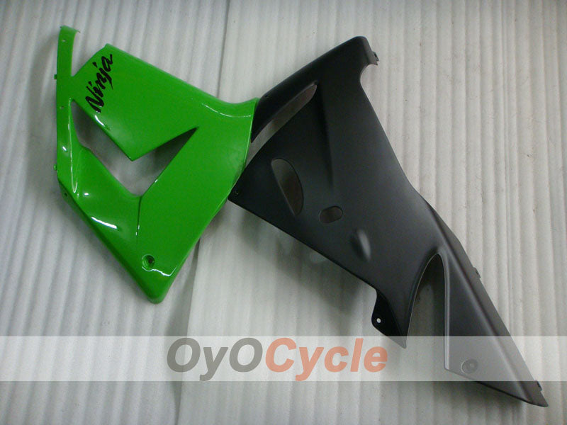 Verkleidungssatz für 04-05 NINJA ZX-10R - Grün, Schwarz - Werksdesign #OYO87901528