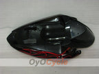 Einspritz-Verkleidungskit für 04-05 NINJA ZX-10R - Rot, Schwarz - Flamme #OYO87901540