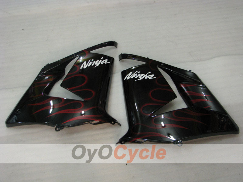 Linke und rechte Seitenverkleidung für Kawasaki 04-05 Ninja ZX-10R #OYO87913325