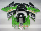 Einspritz-Verkleidungskit für 04-05 NINJA ZX-10R - Grün, Schwarz - MAXXIS #OYO87901543