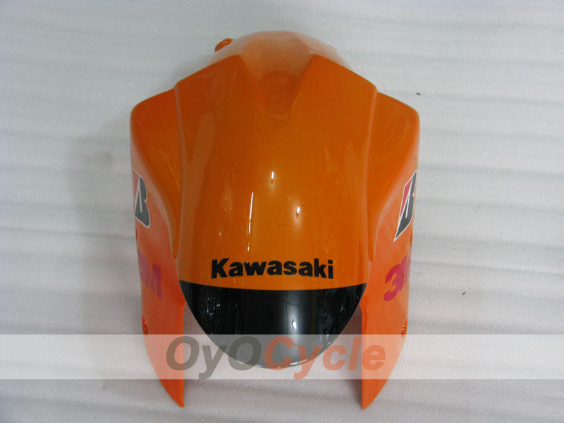 Einspritz-Verkleidungskit für 04-05 NINJA ZX-10R - Orange, Schwarz - Monster #OYO87901546