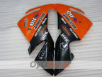 Einspritz-Verkleidungskit für 04-05 NINJA ZX-10R - Orange, Schwarz - Monster #OYO87901546