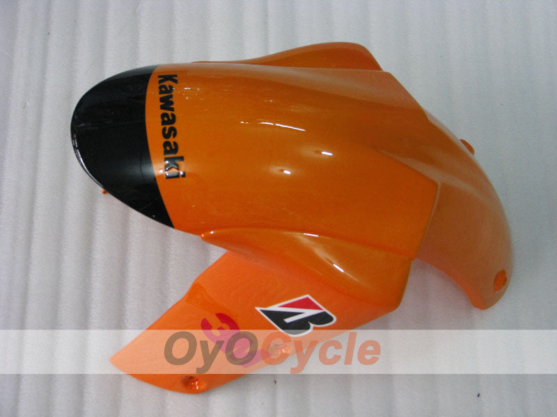 Einspritz-Verkleidungskit für 04-05 NINJA ZX-10R - Orange, Schwarz - Monster #OYO87901546