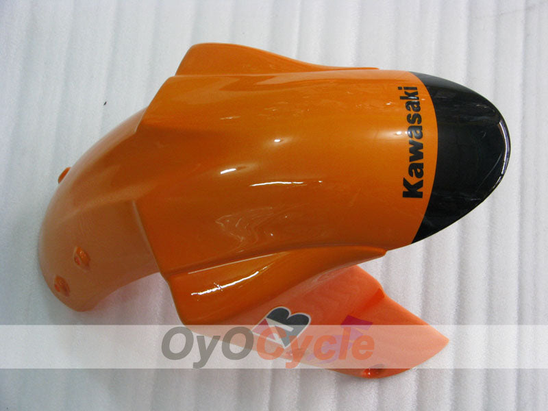 Einspritz-Verkleidungskit für 04-05 NINJA ZX-10R - Orange, Schwarz - Monster #OYO87901546