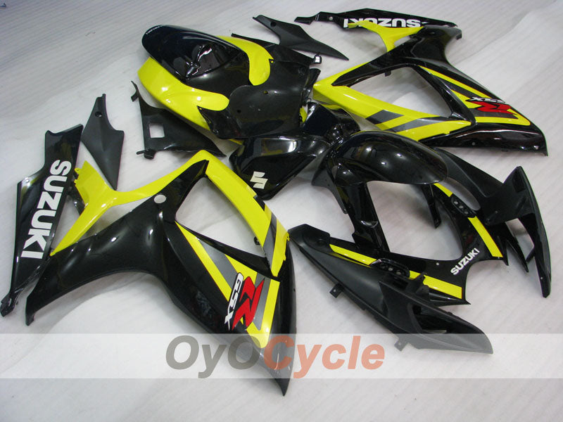 Verkleidungssatz für Einspritzermodelle 06-07 GSX R750 - Gelb - Werksstil #OYO87901325 Hauptbild