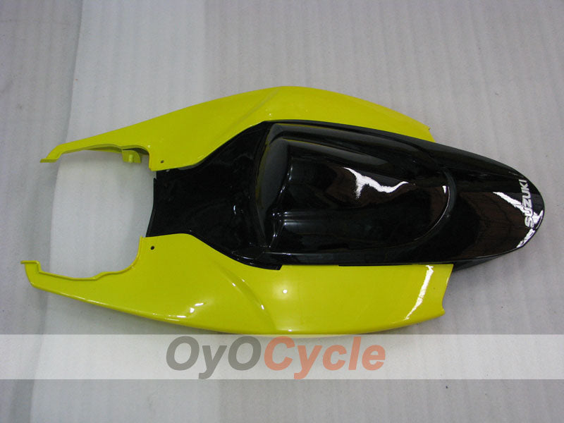 Einspritzverkleidungssatz für 06-07 GSX R600 - Gelb, Schwarz - Werksstil #OYO87901556