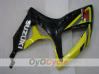 Einspritzverkleidungssatz für 06-07 GSX R600 - Gelb, Schwarz - Werksstil #OYO87901556