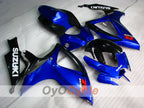 Einspritzverkleidungssatz für 06-07 GSX R600 - Blau, Schwarz - Werksstil #OYO87901558