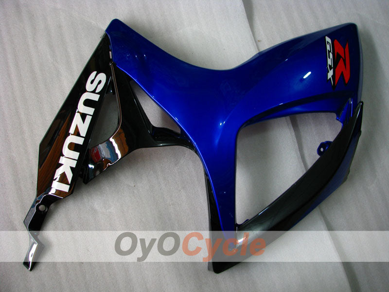 Einspritzverkleidungssatz für 06-07 GSX R600 - Blau, Schwarz - Werksstil #OYO87901558