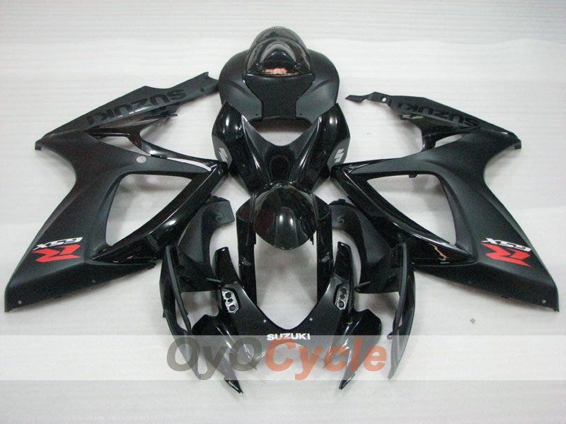 Einspritzverkleidungssatz für 06-07 GSX R600 - Schwarz, Matt - Werksstil #OYO87901559