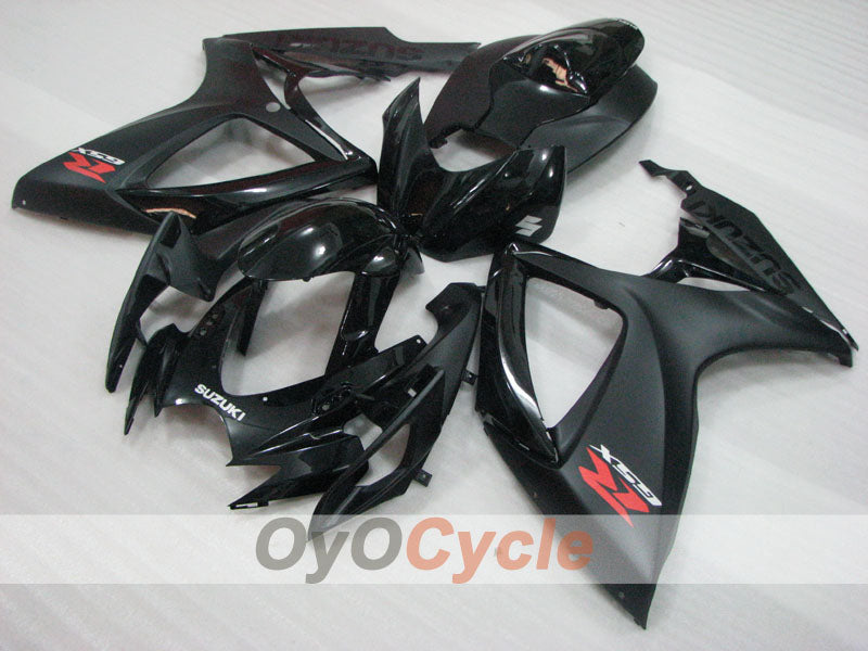 Einspritzverkleidungssatz für 06-07 GSX R600 - Schwarz, Matt - Werksstil #OYO87901559