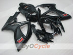 Einspritzverkleidungssatz für 06-07 GSX R600 - Schwarz, Matt - Werksstil #OYO87901559