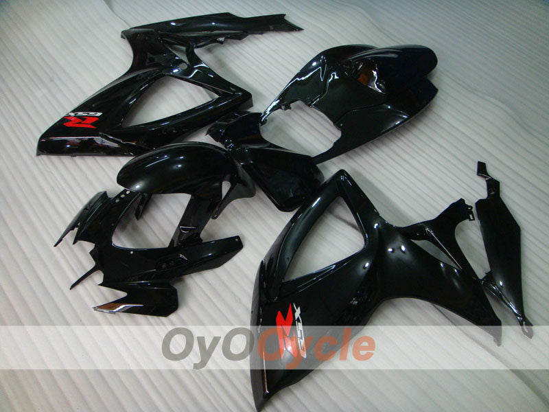 Einspritzverkleidungssatz für 06-07 GSX R600 - Schwarz - Werksstil #OYO87901560