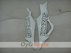 Verkleidungssatz für 06-07 GSX R600 - Weiß, Schwarz - Werksdesign #OYO87901570