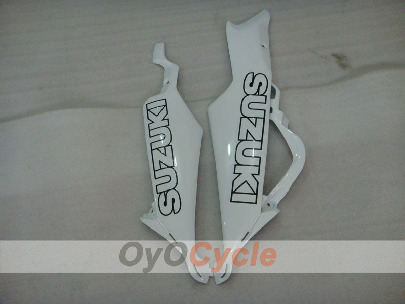 Verkleidungssatz für 06-07 GSX R600 - Weiß, Schwarz - Werksdesign #OYO87901570