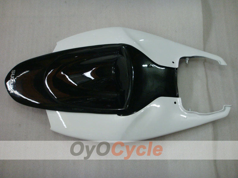 Verkleidungssatz für 06-07 GSX R600 - Weiß, Schwarz - Werksdesign #OYO87901570