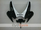 Verkleidungssatz für 06-07 GSX R600 - Weiß, Schwarz - Werksdesign #OYO87901570
