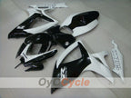 Verkleidungssatz für 06-07 GSX R600 - Weiß, Schwarz - Werksdesign #OYO87901570
