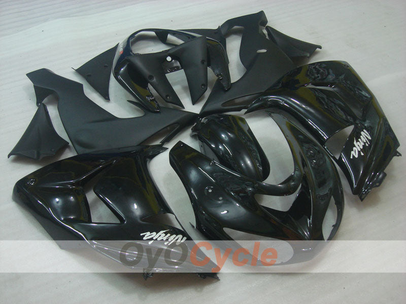 Einspritzverkleidungssatz für NINJA ZX-10R, 06-07 - Schwarz, Grau - Werksstil #OYO87901582 Zweitbild