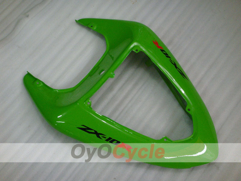 Einspritzverkleidungssatz für NINJA ZX-10R, 06-07 - Grün, Schwarz - Werksstil #OYO87901584