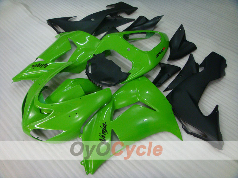 Einspritzverkleidungssatz für NINJA ZX-10R, 06-07 - Grün, Schwarz - Werksstil #OYO87901584 Hauptbild