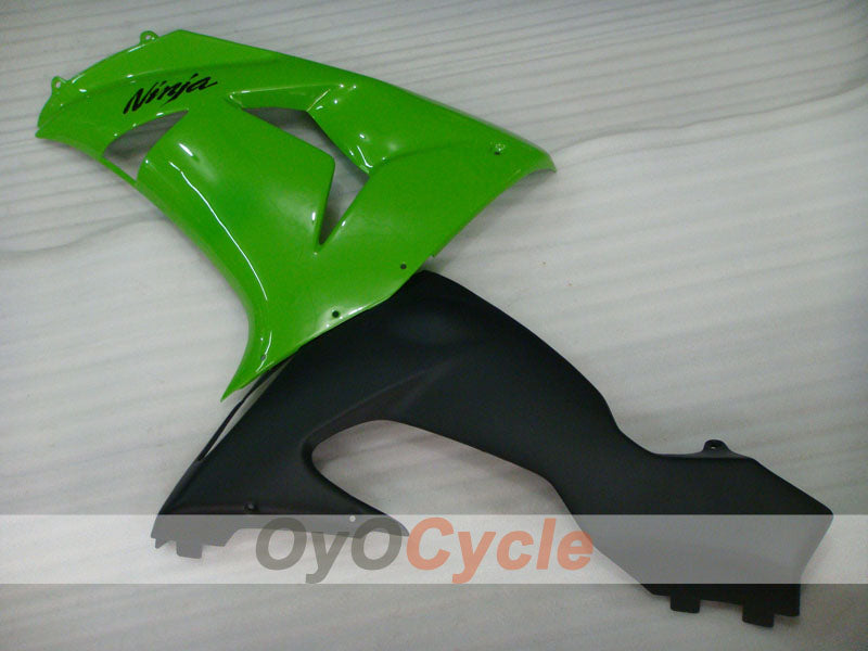 Einspritzverkleidungssatz für NINJA ZX-10R, 06-07 - Grün, Schwarz - Werksstil #OYO87901584
