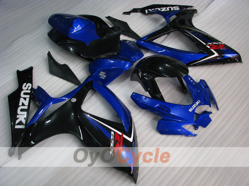 Einspritzverkleidungssatz für GSX R600, 06-07 - Blau, Schwarz - Werksstil #OYO87901585 Zweitbild