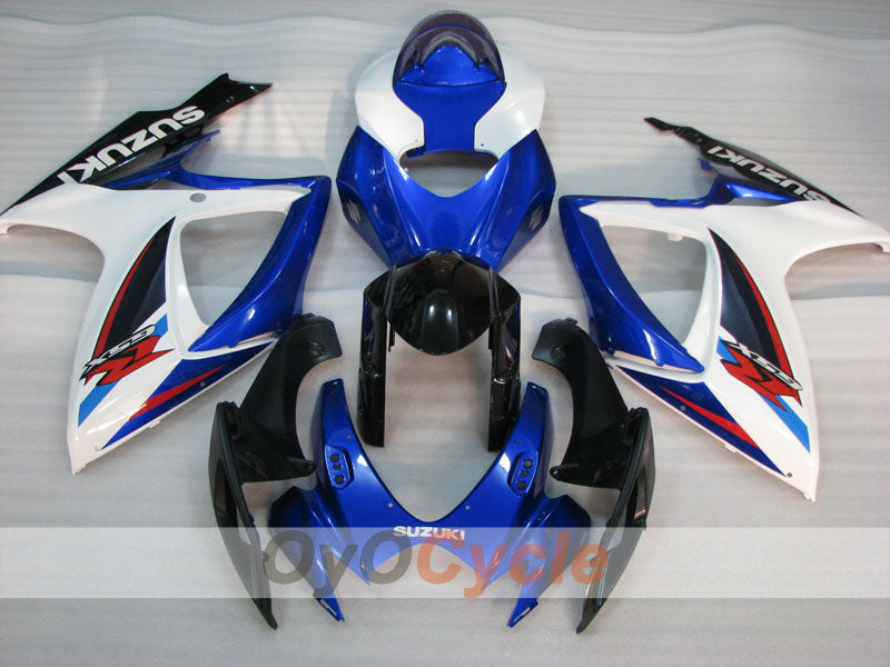 Einspritzverkleidungssatz für 06-07 GSX R600 - Blau, Schwarz - Werksstil #OYO87901587 Zweitbild